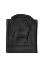 Plaque De Cheminée Décorative Au Cheval