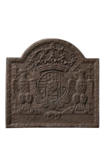 Maison Leon Van den Bogaert Gusseiserner feuerrücken