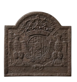 Maison Leon Van den Bogaert Cast Iron Fireback — 55 cm High