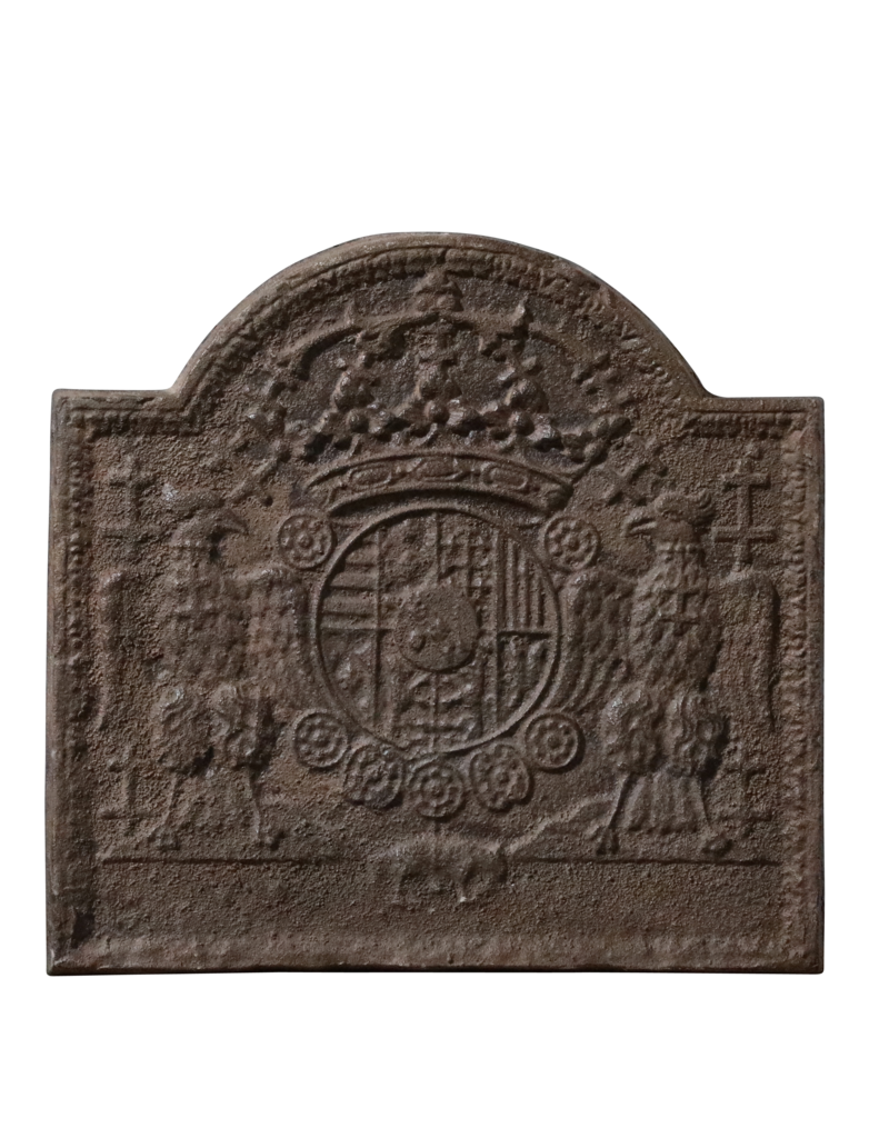 Maison Leon Van den Bogaert Gusseiserner feuerrücken