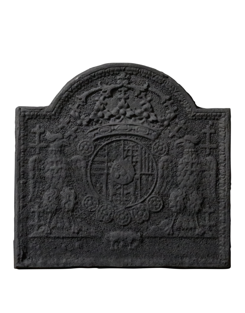 Maison Leon Van den Bogaert Gusseiserner feuerrücken