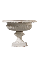 Maison Leon Van den Bogaert Paar französische Vintage-Gartenvasen