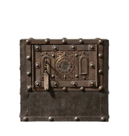 Dekorativer Vintage-Tresor