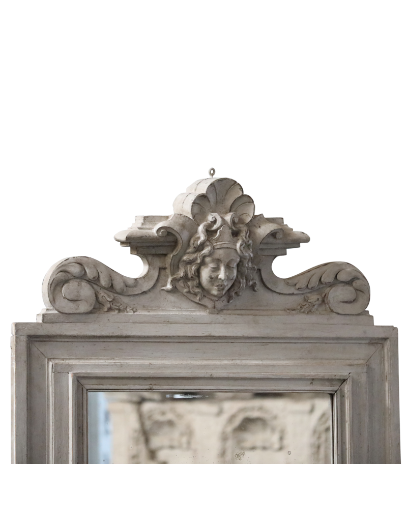 Maison Leon Van den Bogaert Französischer Spiegel aus der mitte des krieges