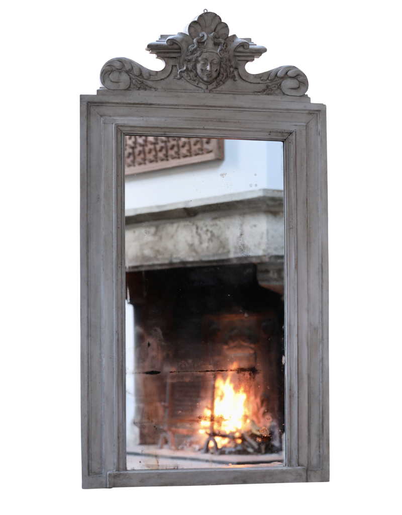 Maison Leon Van den Bogaert Miroir Français Début 20Ème Siècle