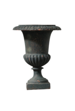 Maison Leon Van den Bogaert Kleine französische Vintage Vase aus Gusseisen
