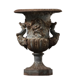Maison Leon Van den Bogaert Paire De Vases Médicis Anciens