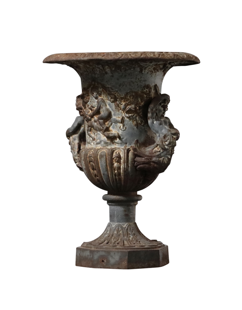 Medici-Vase aus französischem Gusseisen