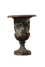 Maison Leon Van den Bogaert Medici Vase In French Cast Iron