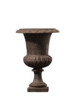 Maison Leon Van den Bogaert Small Vintage Cast Iron Vase