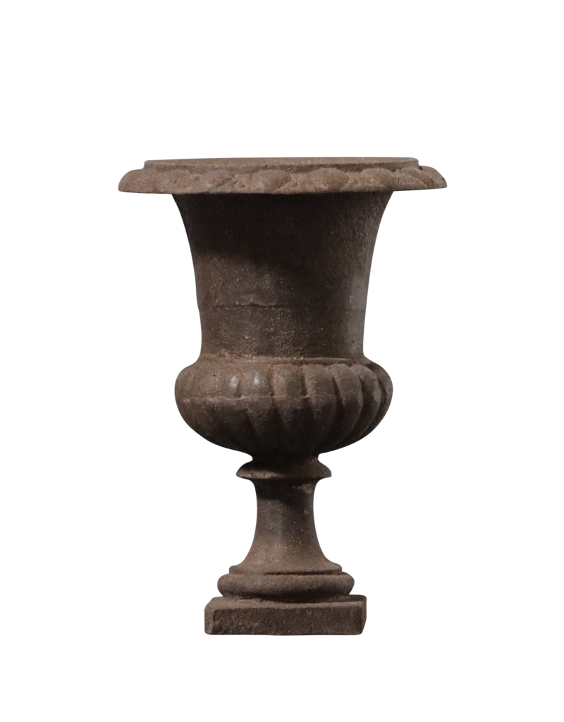 Maison Leon Van den Bogaert Small Vintage Cast Iron Vase