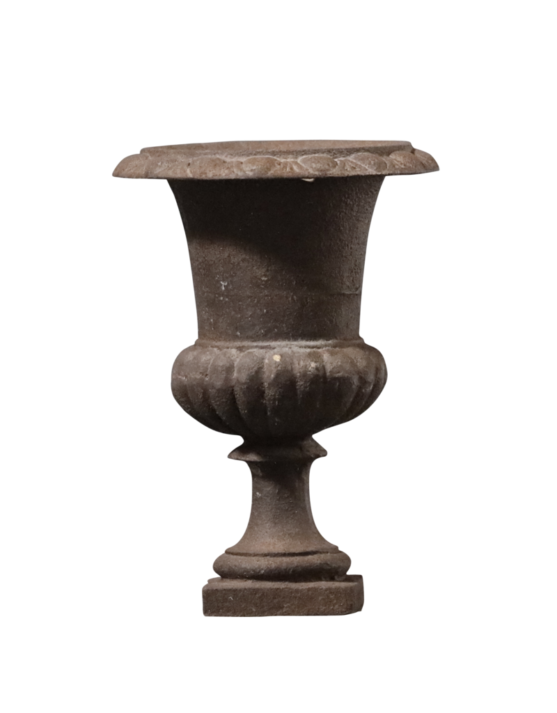 Small Vintage Cast Iron Vase