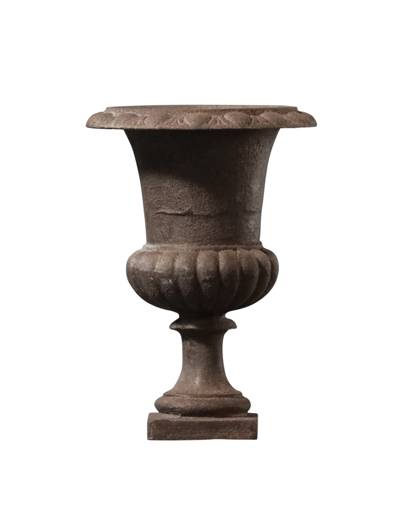 Maison Leon Van den Bogaert Small Vintage Cast Iron Vase
