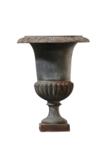 Französische Vintage Vase aus Gusseisen