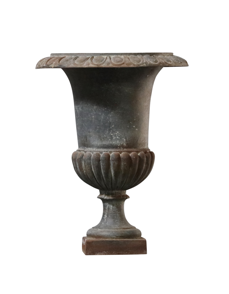 Französische Vintage Vase aus Gusseisen
