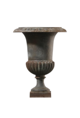 Maison Leon Van den Bogaert Französische Vintage Vase aus Gusseisen