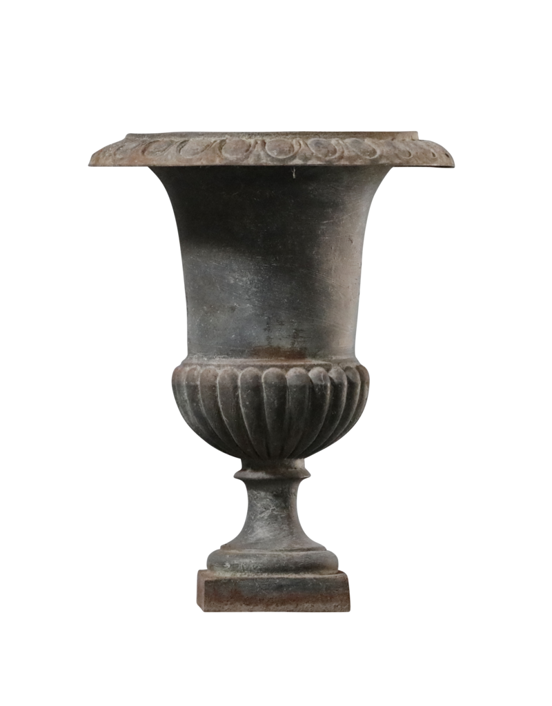 Maison Leon Van den Bogaert Französische Vintage Vase aus Gusseisen