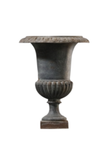 Maison Leon Van den Bogaert Französische Vintage Vase aus Gusseisen