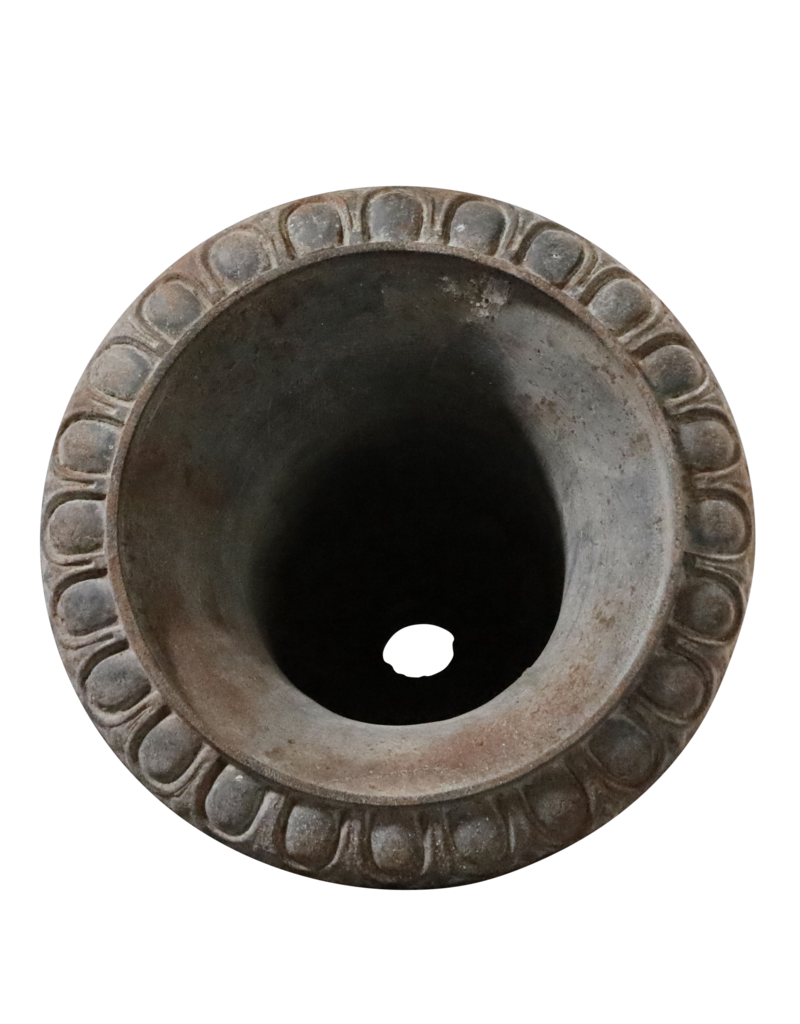 Maison Leon Van den Bogaert Französische Vintage Vase aus Gusseisen
