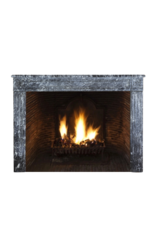 Maison Leon Van den Bogaert Cheminée Ornementale Classique En Marbre Gris Antique