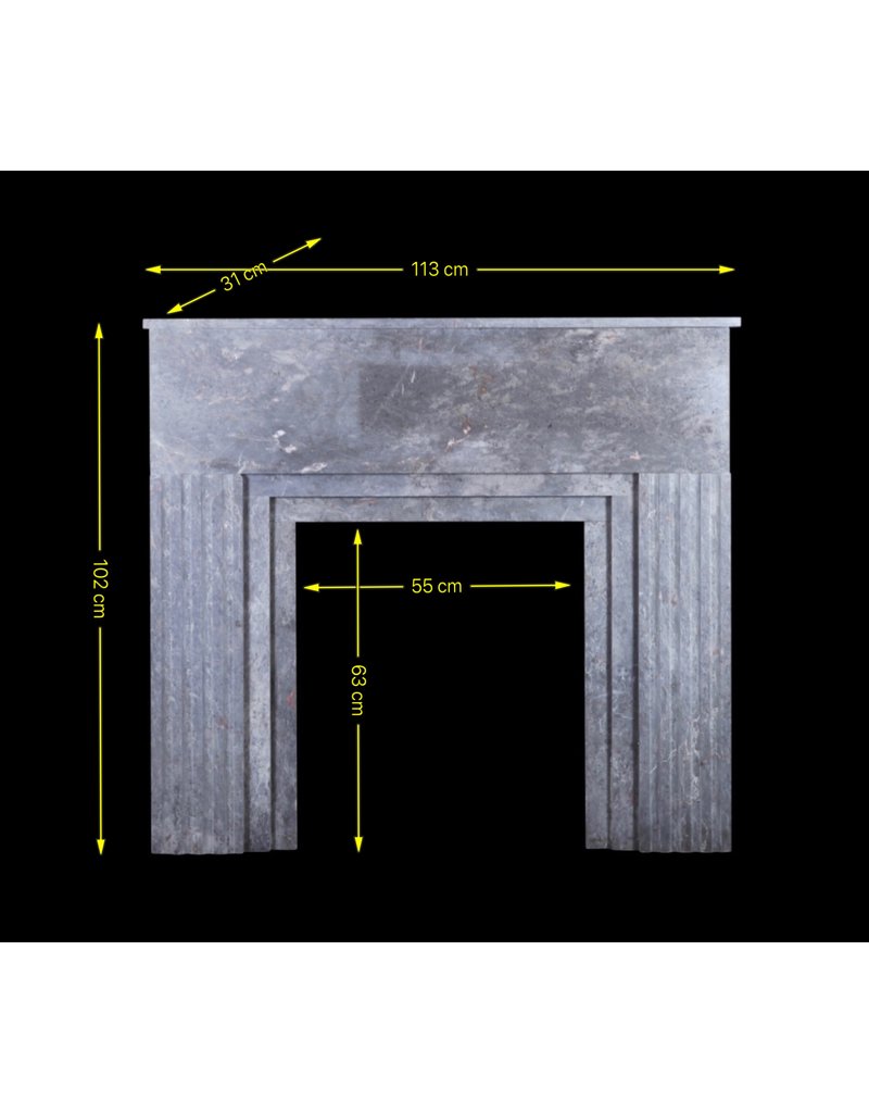 Envolvente De Chimenea De Mármol Art Déco