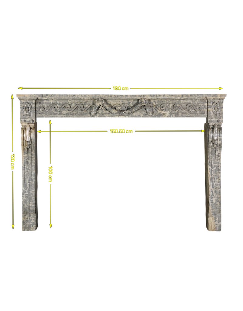 Luxus Antique Stone Fireplace Mantle