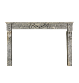 Maison Leon Van den Bogaert Luxus Antique Stone Fireplace