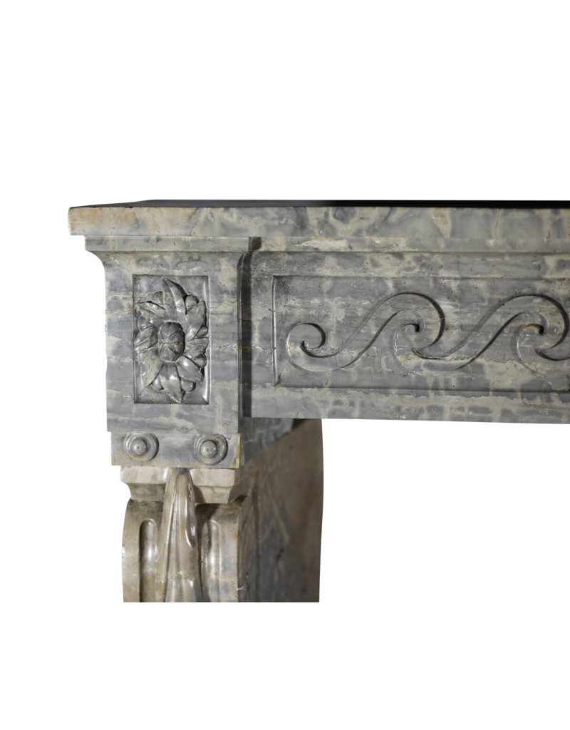 The Antique Fireplace Bank Luxus Antiker Kaminmantel aus Stein