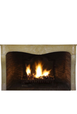 Wide Decorative Fireplace