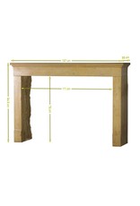 Maison Leon Van den Bogaert Französischer vintage Kamin