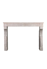 Maison Leon Van den Bogaert Pink Stone Fireplace