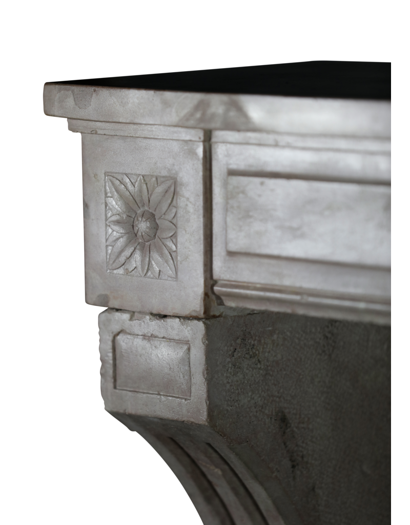 Maison Leon Van den Bogaert Pink Stone Fireplace