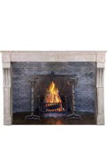 Pink Stone Fireplace