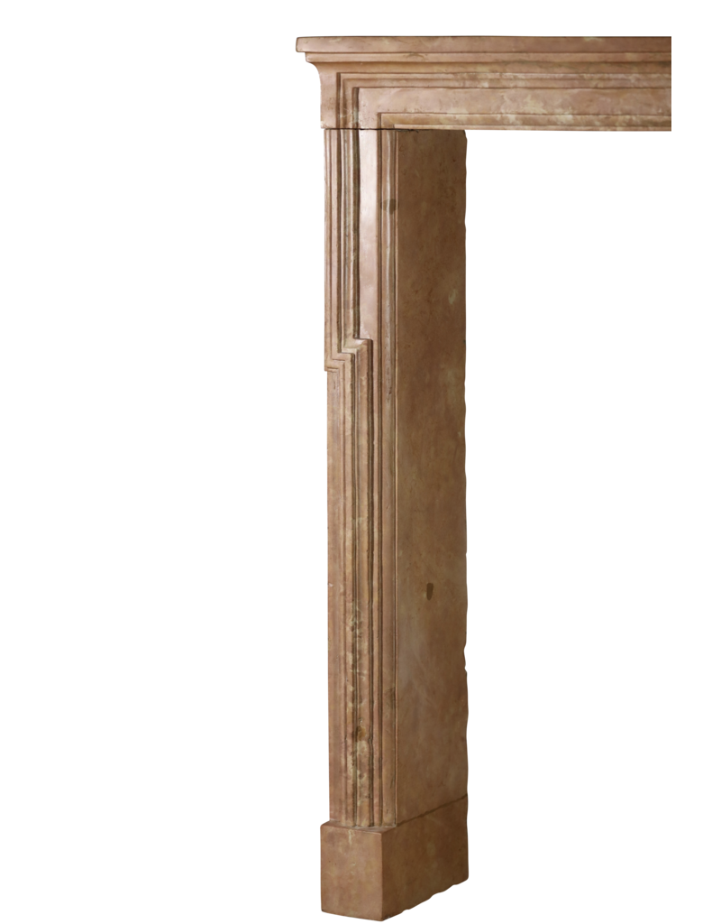 Maison Leon Van den Bogaert High Timeless French Stone Fireplace