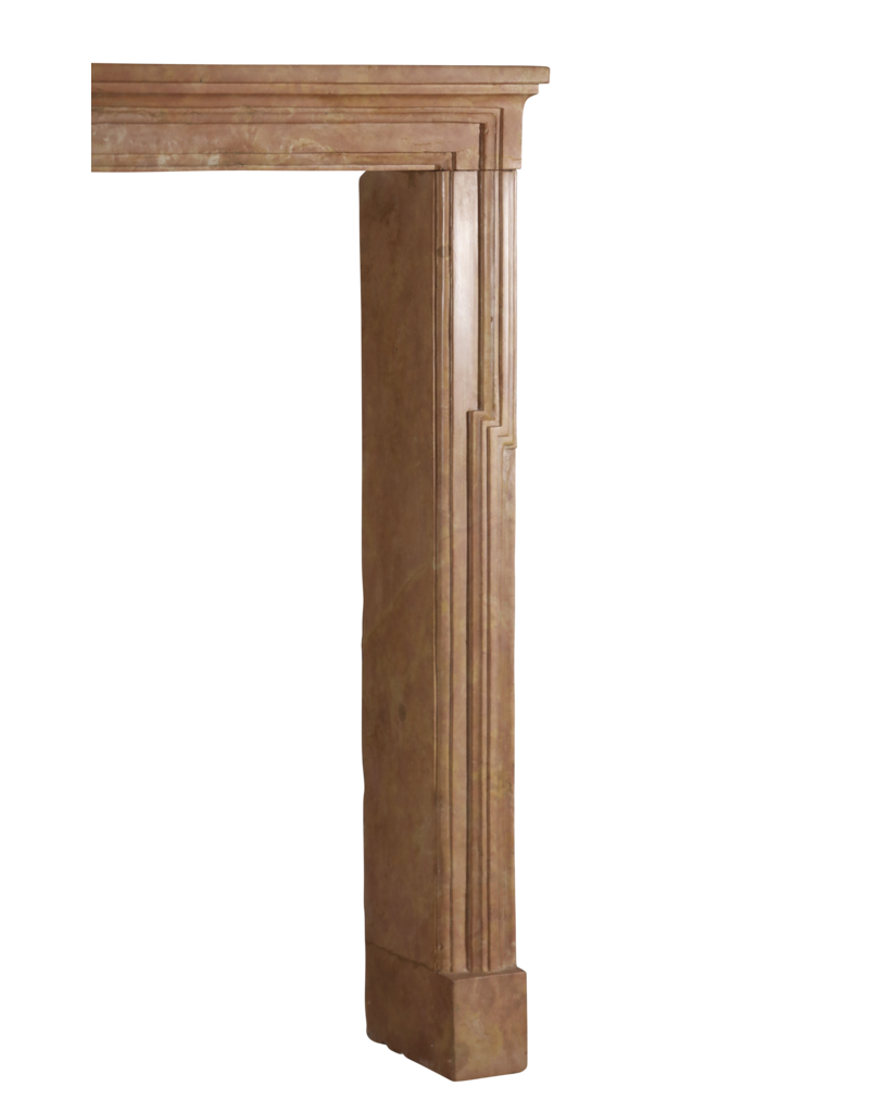 Maison Leon Van den Bogaert High Timeless French Stone Fireplace