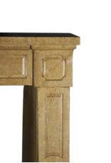 Maison Leon Van den Bogaert Fine Louis XVI Period Stone Fireplace