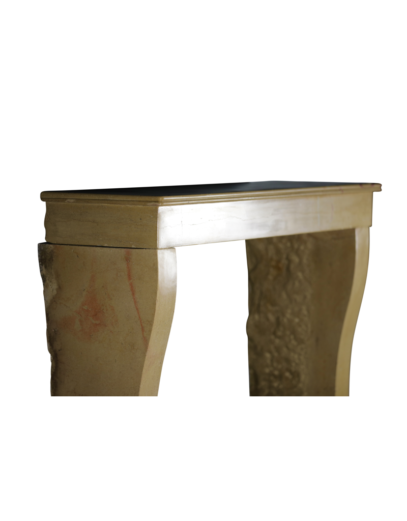 Maison Leon Van den Bogaert Französischer vintage Kamin aus Stein