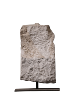 Maison Leon Van den Bogaert Antique Stone Head With Original Patina