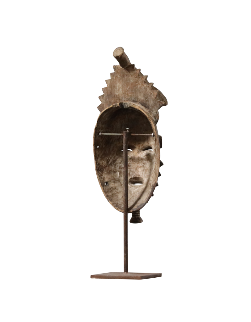 Maison Leon Van den Bogaert Masque Africain En Bois