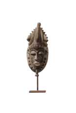 Maison Leon Van den Bogaert Masque Africain En Bois