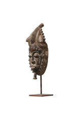 Maison Leon Van den Bogaert Masque Africain En Bois