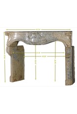 Exceptional 18th Century French Regency Period Fireplace Mantle
