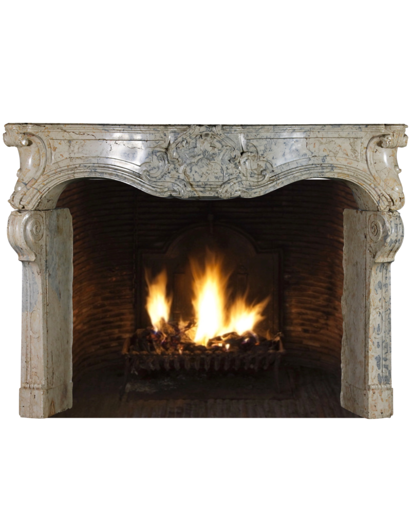 Exceptional 18th Century French Regency Period Fireplace Mantle