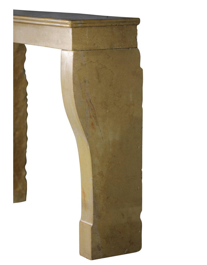 Maison Leon Van den Bogaert Timeless Vintage Stone Fireplace