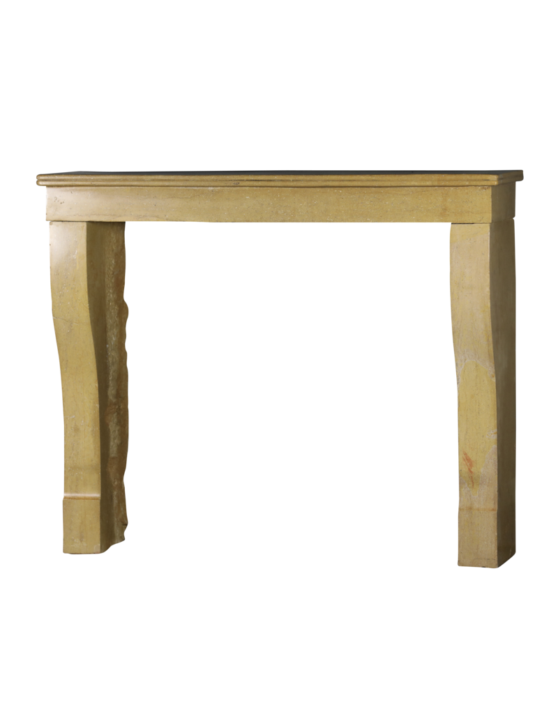 Maison Leon Van den Bogaert Elegant Frans Vintage Stenen Schouwtje