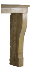 Maison Leon Van den Bogaert Timeless Vintage Stone Fireplace