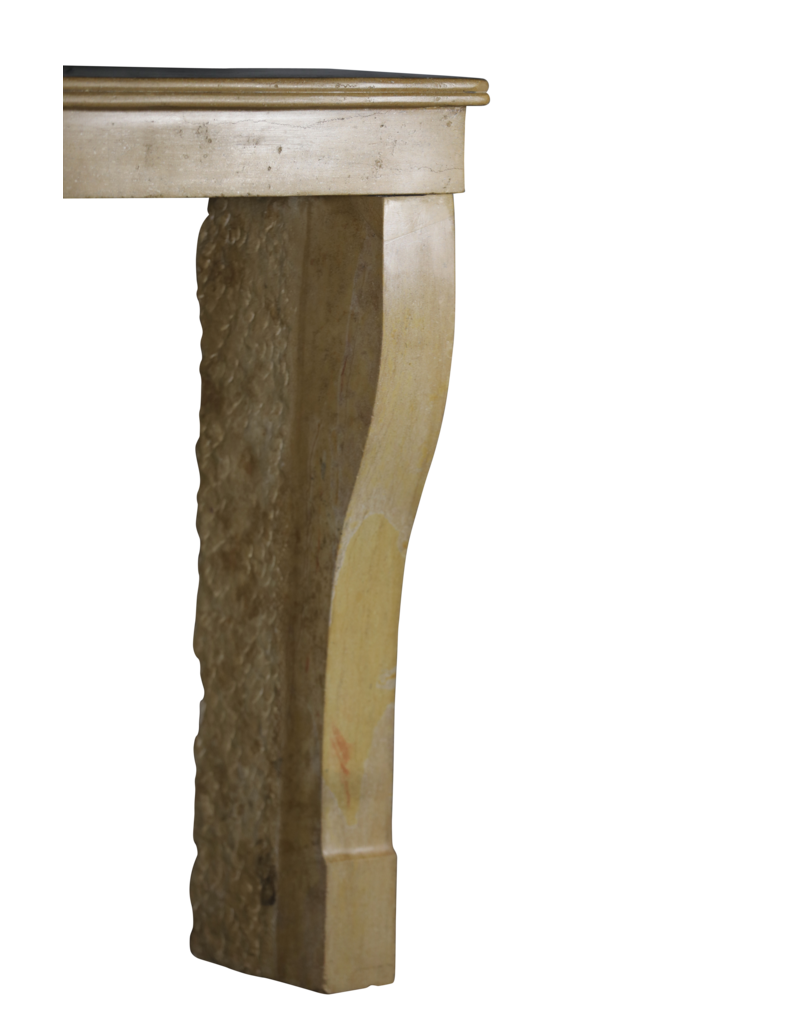 Maison Leon Van den Bogaert Timeless Vintage Stone Fireplace