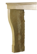 Maison Leon Van den Bogaert Timeless Vintage Stone Fireplace