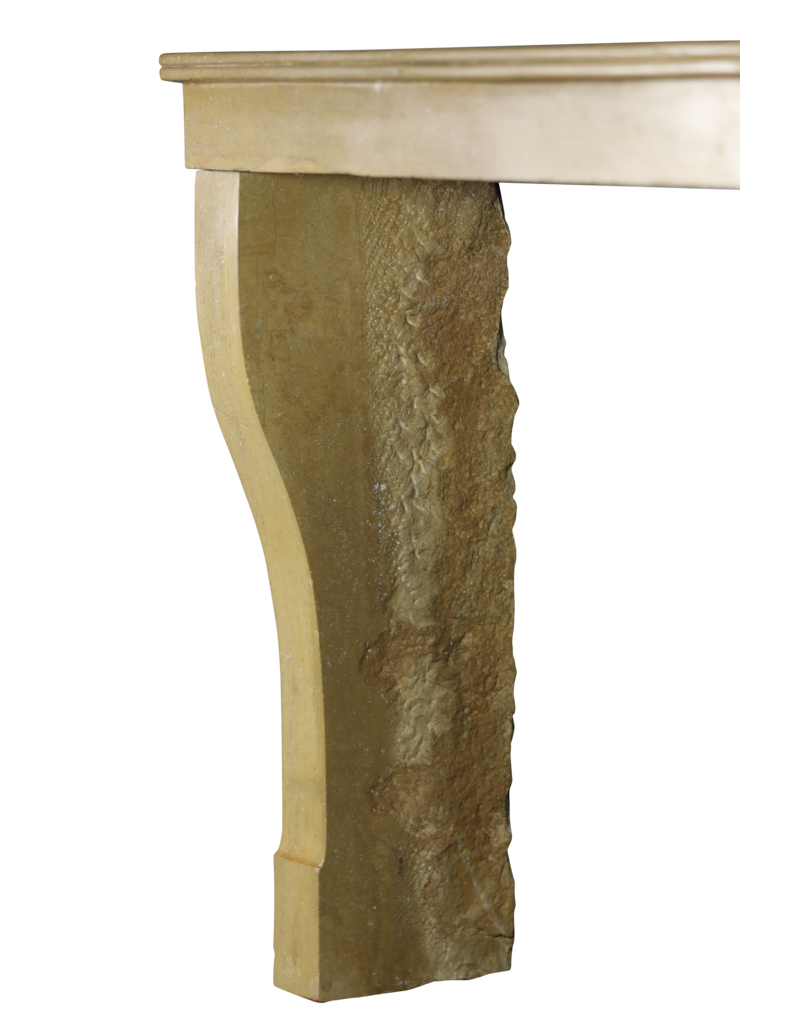 Maison Leon Van den Bogaert Timeless Vintage Stone Fireplace