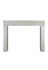 Maison Leon Van den Bogaert Chimenea Francesa Clásica Elegante De Piedra Caliza Blanca